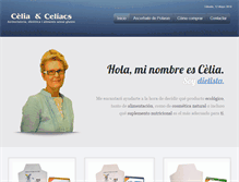 Tablet Screenshot of celiaandceliacs.com